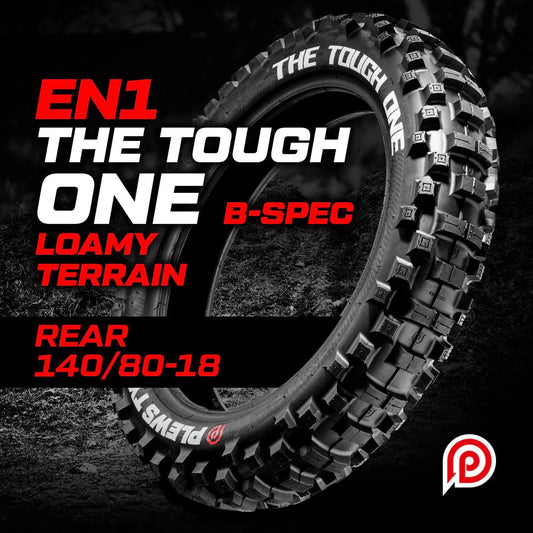 PLEWS TYRES EN1 EXTREME THE TOUGH ONE Spec B Rear (+15 mm grips) - 140 / 80 – 18 - ACE Race Shop
