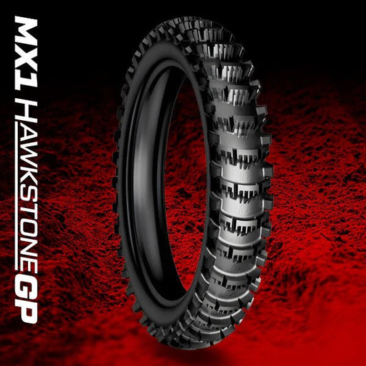 Plews Tyres MX1 HAWKSTONE GP Soft Rear - 120 / 80 – 19 - ACE Race Shop