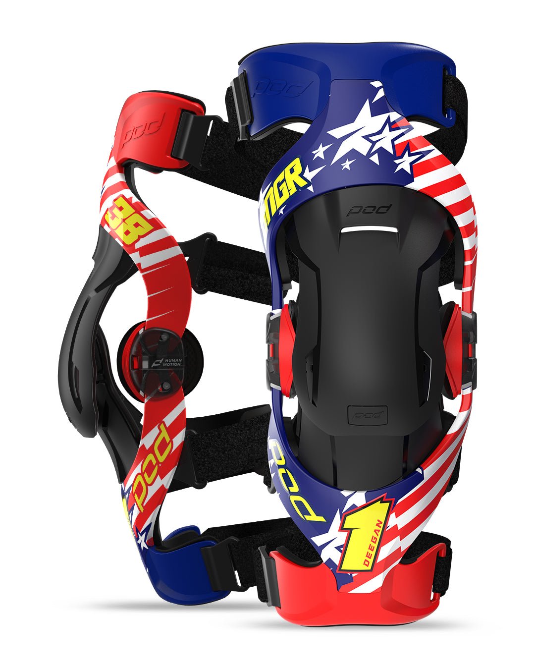 POD K4 2.0 Knee Braces - Danger Boy Deegan Limited Edition - Motocross & Enduro - ACE Race Shop