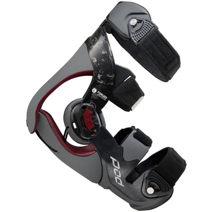 Pod K8 3.0 Knee Braces - Carbon Black and Grey Pair - Motocross & Enduro - All Sizes - ACE Race Shop