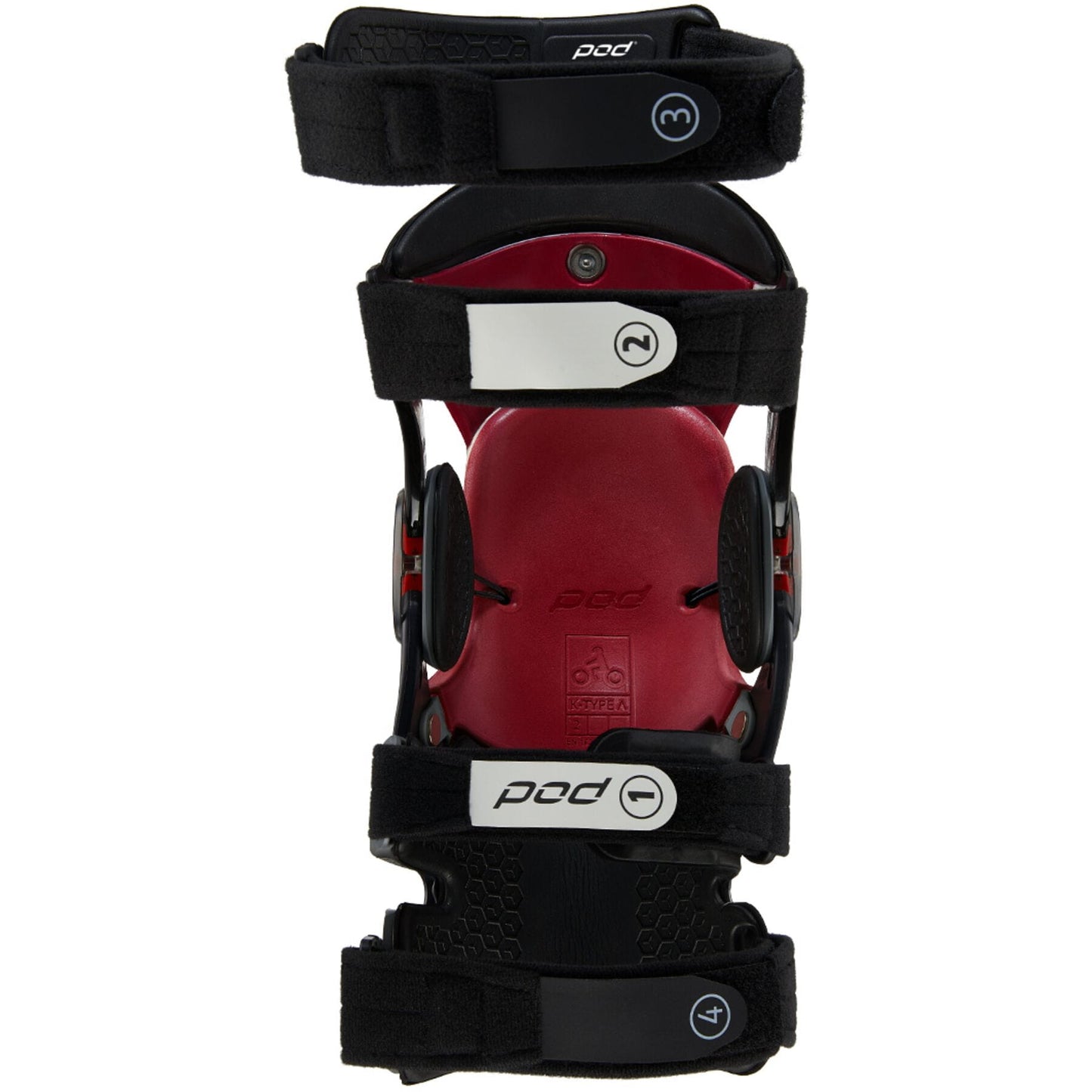Pod K8 3.0 Knee Braces - Carbon Black and Grey Pair - Motocross & Enduro - All Sizes - ACE Race Shop