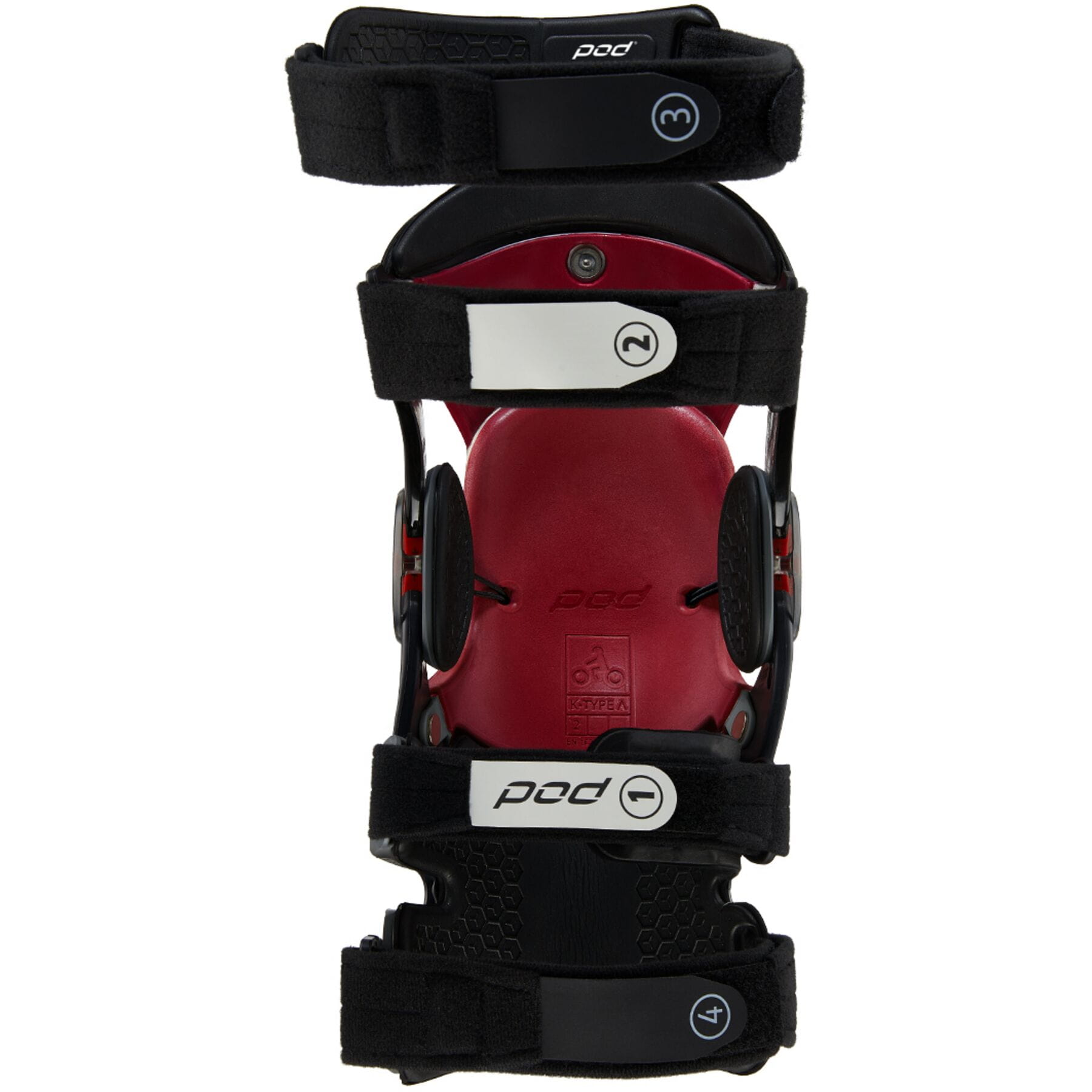 Pod K8 3.0 Knee Braces - Carbon Black and Grey Pair - Motocross & Enduro - All Sizes - ACE Race Shop