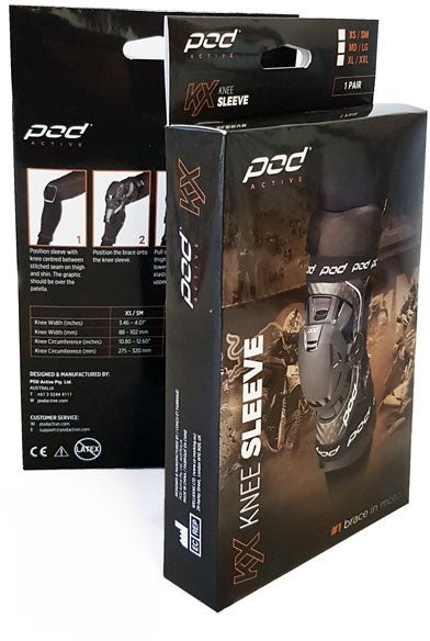 POD MX MOTOCROSS ADULT KNEE BRACE SLEEVES (PAIR) - ACE Race Shop