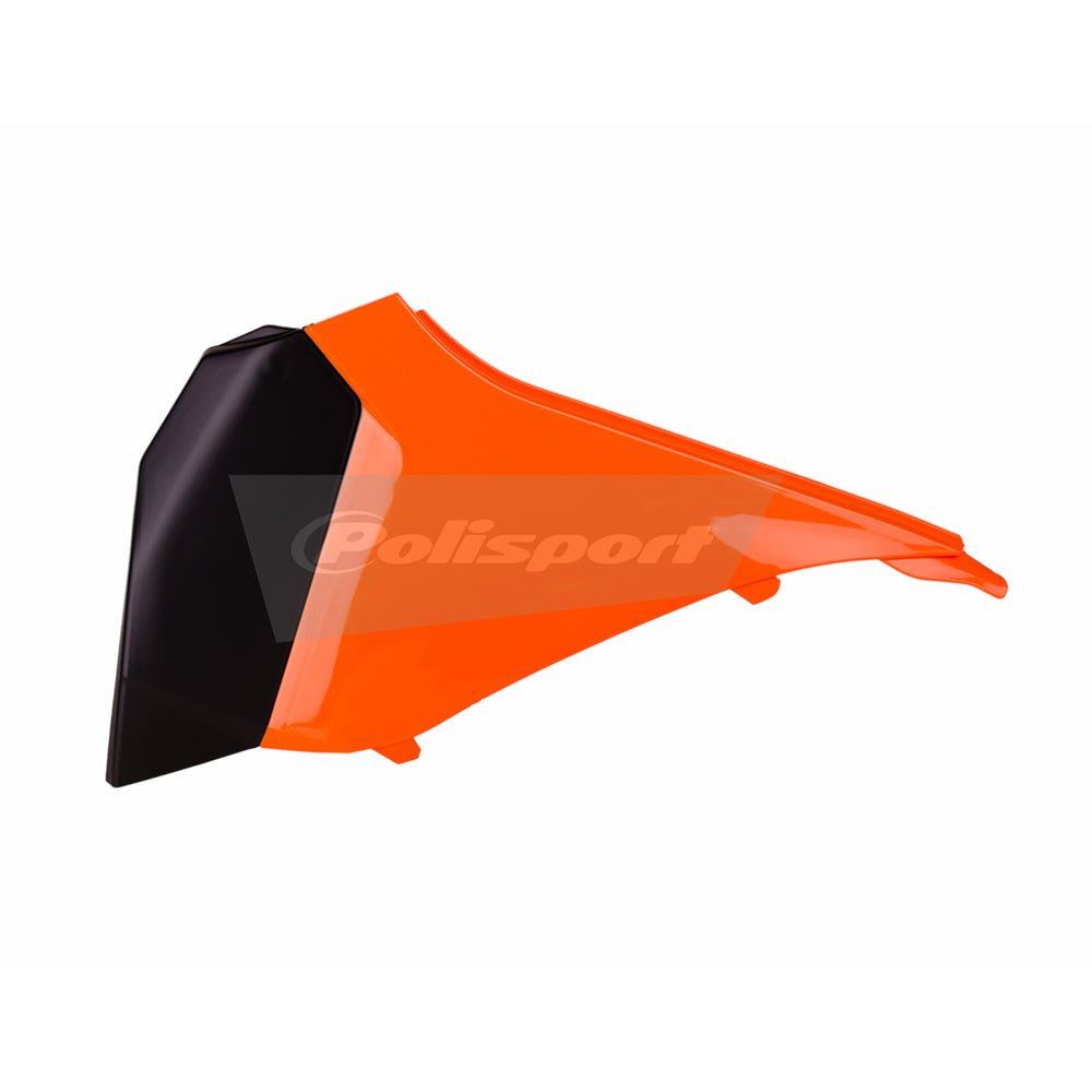 POLISPORT AIR FILTER BOX COVER KTM EXC/EXC - F 125 - 500 12 - 13, SX125/150/250 11 ORANGE - ACE Race Shop