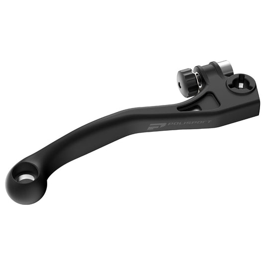 POLISPORT APT BRAKE LEVER HONDA/BETA CR125/250R 96 - 07, CR500R 96 - 01, XR250/400R 96 - 04, CRF150F 03 - 09, CRF230F 03 - 19, XR650R 03 - 07, CRF150R 03 - 25, RR125 - 480 15 - 25 BLACK - ACE Race Shop