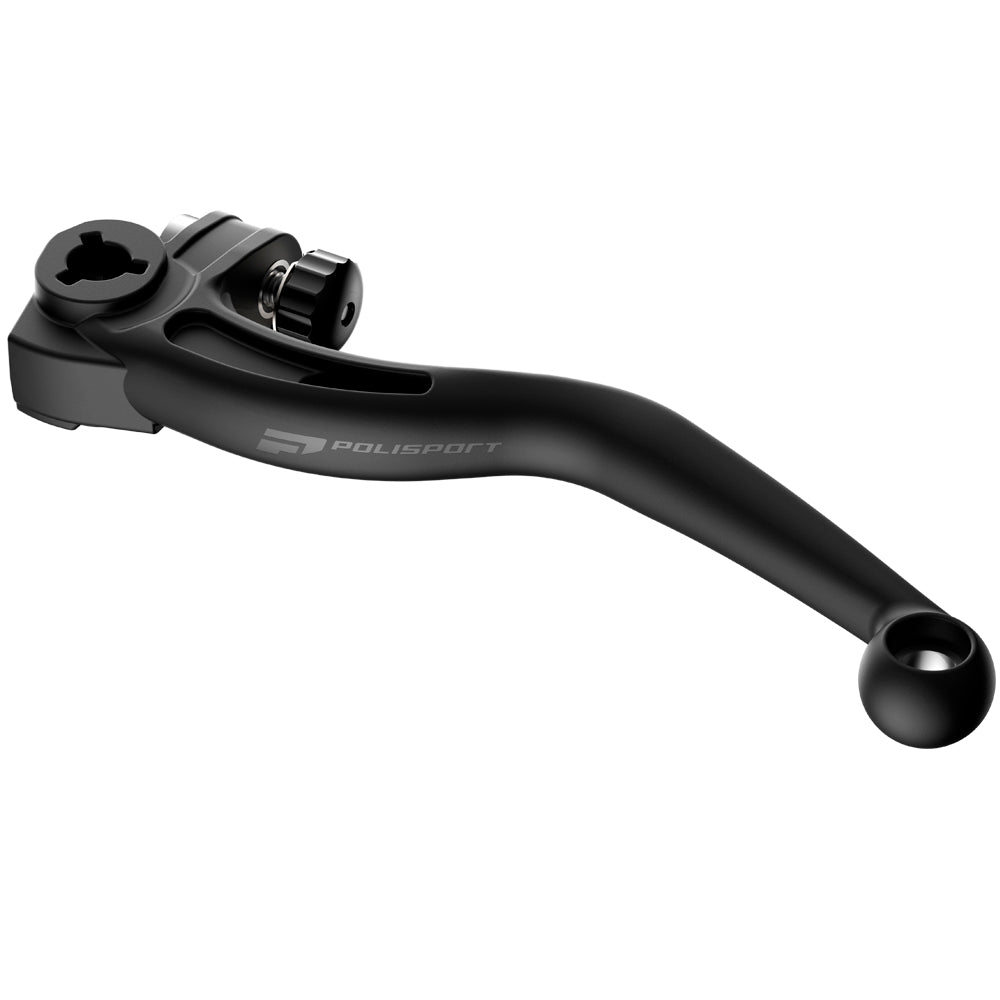 POLISPORT APT CLUTCH LEVER GAS/HQV MC/MC - F/EX/EX - F 24 - 25, EC/EC - F250 - 500 21 - 25, TE/FE150 - 501 22 - 25 (BRAKTEC) BLACK - ACE Race Shop