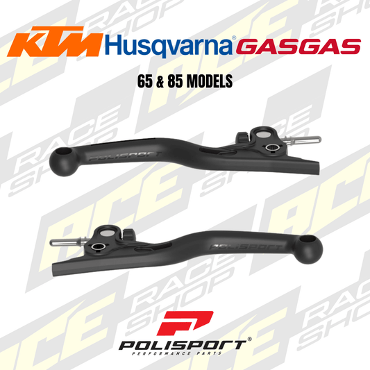 POLISPORT APT FLEXI LEVER KIT KTM/HQV/GAS SX65 - 85 14 - 26, TC65 - 85 14 - 26, MC65 - 85 21 - 26 - ACE Race Shop