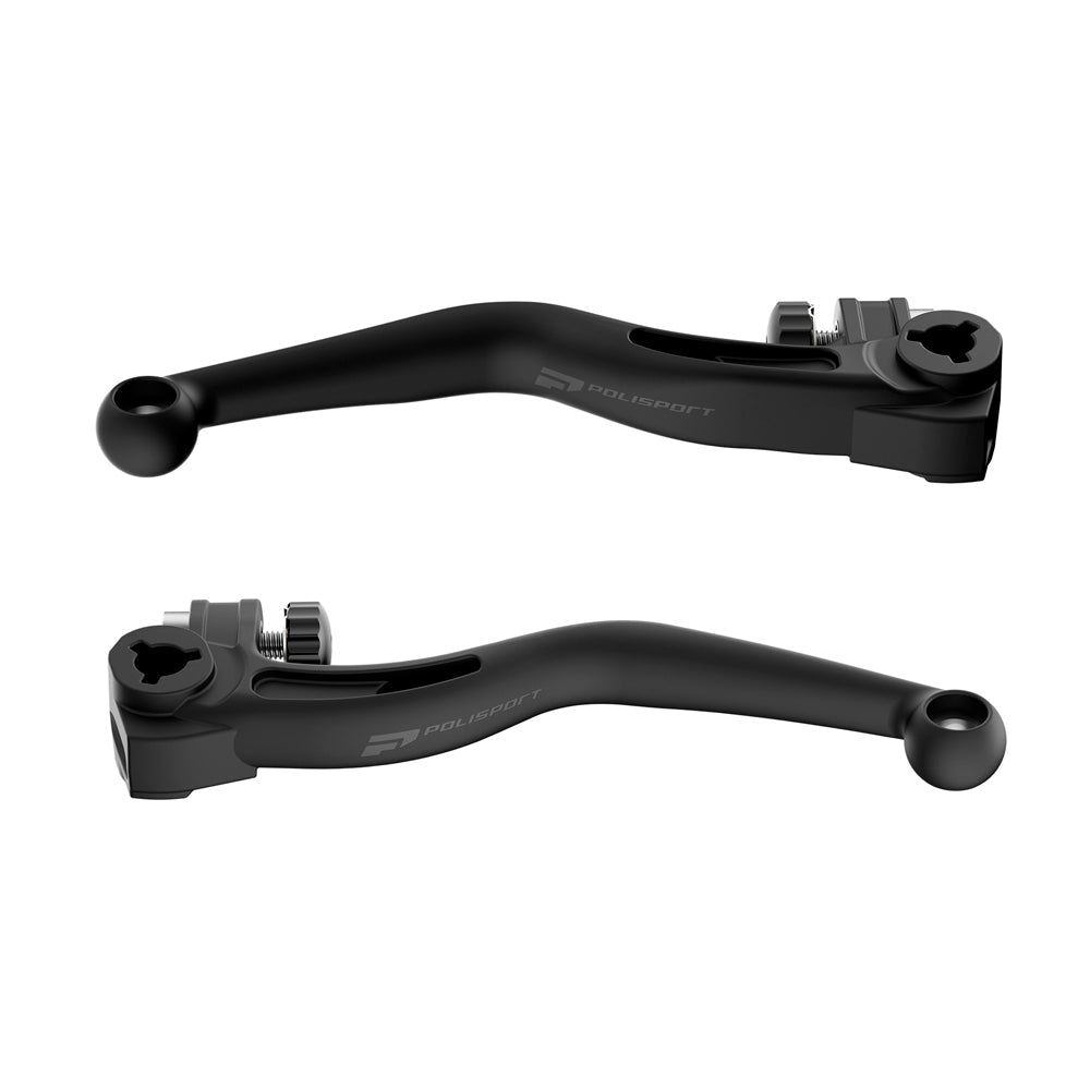 POLISPORT APT LEVER KIT HUSKY/GASGAS TE/FE 22 - 24, EC/ECF 21 - 23 BLACK - ACE Race Shop