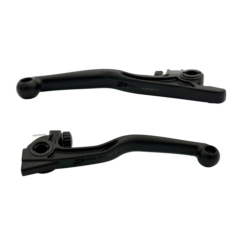 POLISPORT APT LEVER KIT KTM/HQV/GAS/SHE/TM SX/SX - F/EXC/EXC - F 250 - 500 14 - 25, SX125 - 150 16 - 25 BK (BREMBO) (R) - ACE Race Shop