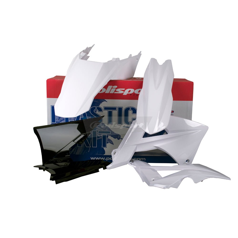 POLISPORT BOX KIT GAS GAS EC/ECE/ECF 2011 WHITE - ACE Race Shop