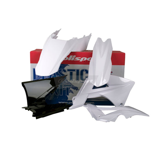 POLISPORT BOX KIT GAS GAS EC/ECE/ECF 2011 WHITE - ACE Race Shop