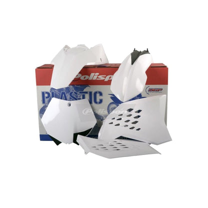 POLISPORT BOX KIT KTM SX 07 - 10 WHITE - ACE Race Shop