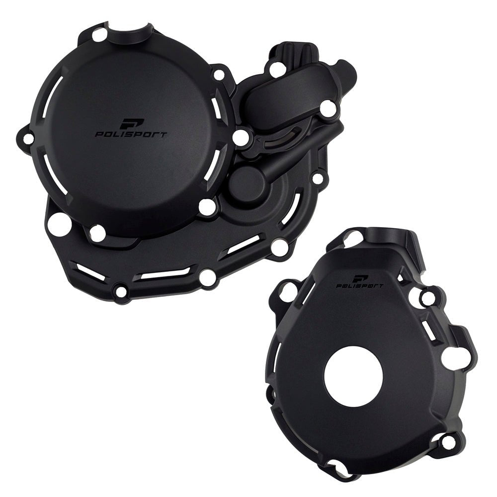 POLISPORT CLUTCH & IGNITION COVER PROTECTOR KTM EXC - F450 - 500 24 - 25 - ACE Race Shop