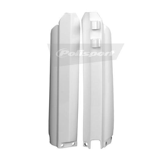 POLISPORT FORK GUARD YAMAHA YZ/YZF 96 - 04 WHITE - ACE Race Shop