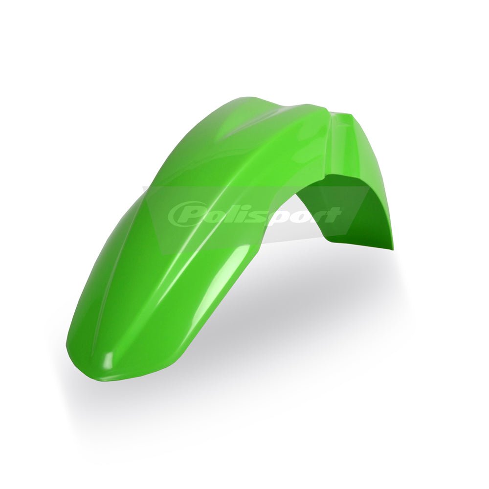 POLISPORT FRONT FENDER KAWASAKI KX250F 09 - 12, KX450F 09 - 12 GREEN 05 - ACE Race Shop
