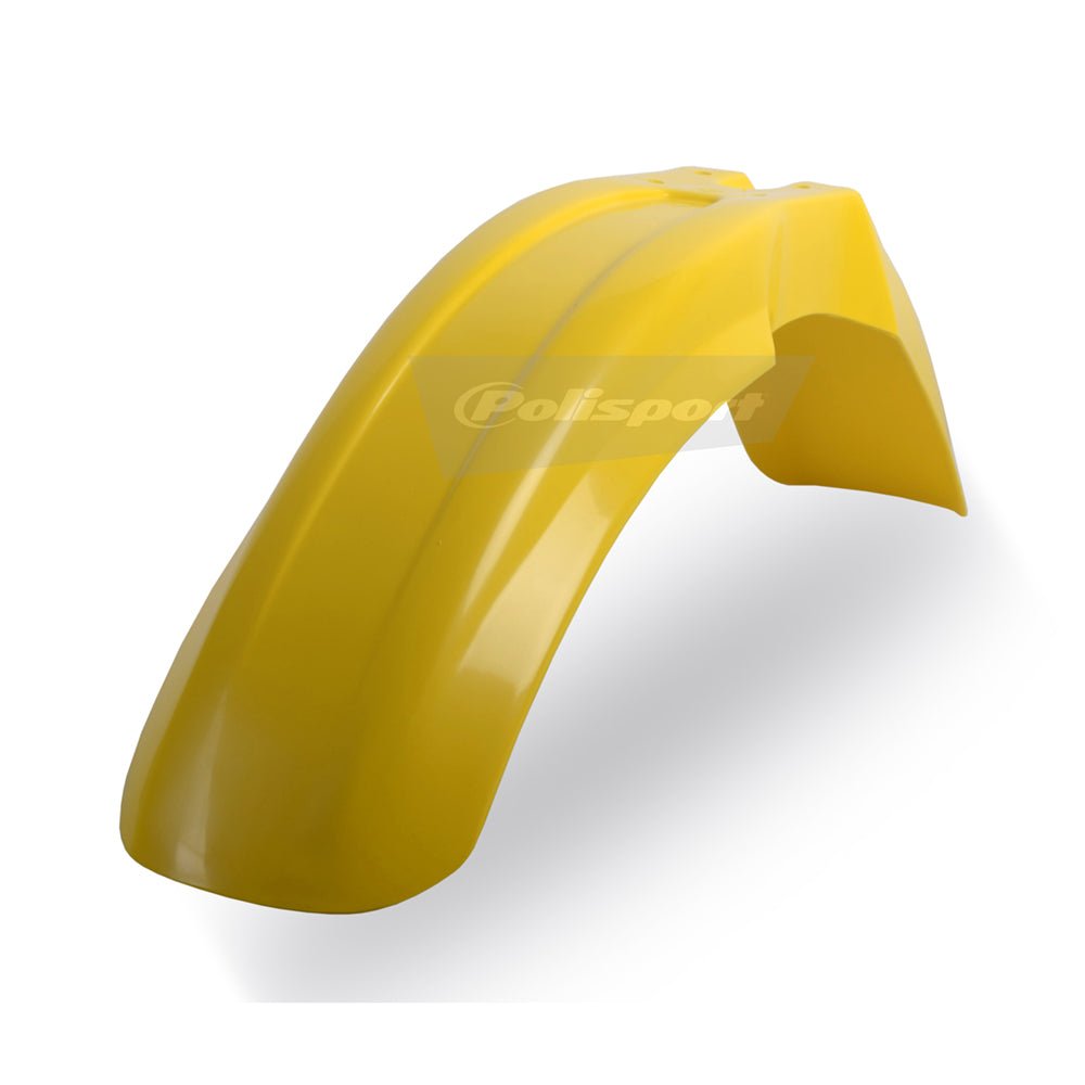 POLISPORT FRONT FENDER SUZUKI RM125 - 250 89 - 00 YELLOW - ACE Race Shop