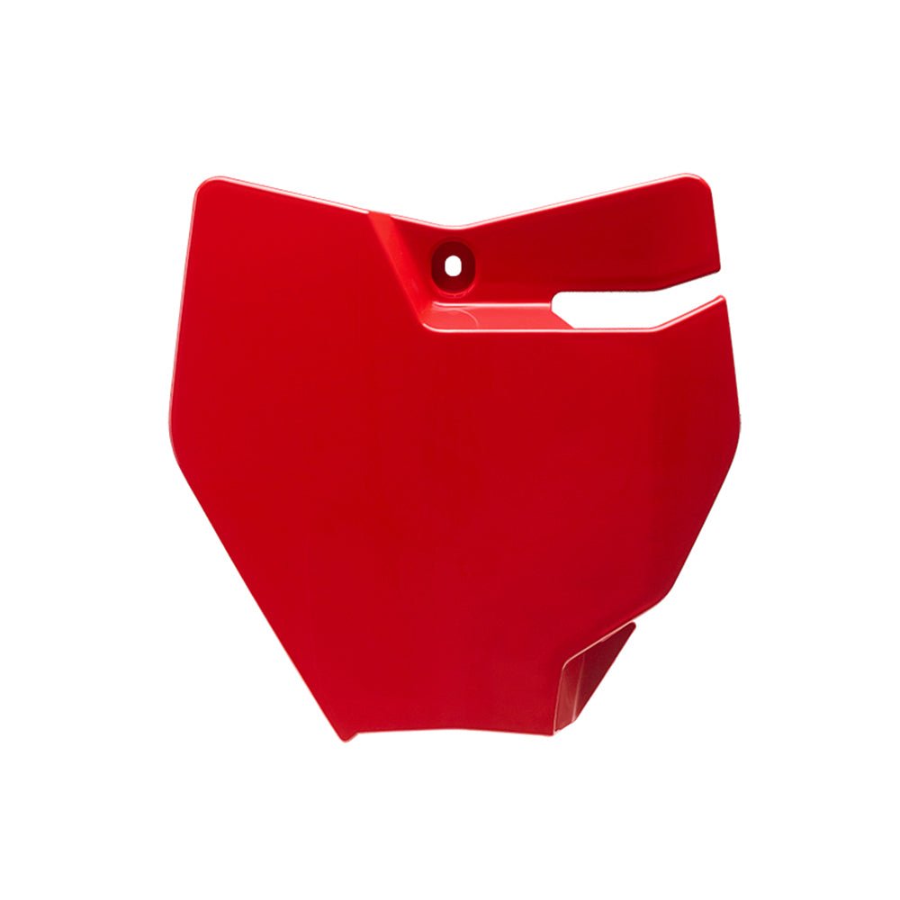 POLISPORT FRONT NUMBER PLATE GAS GAS MC65 21 - 23 RED - ACE Race Shop