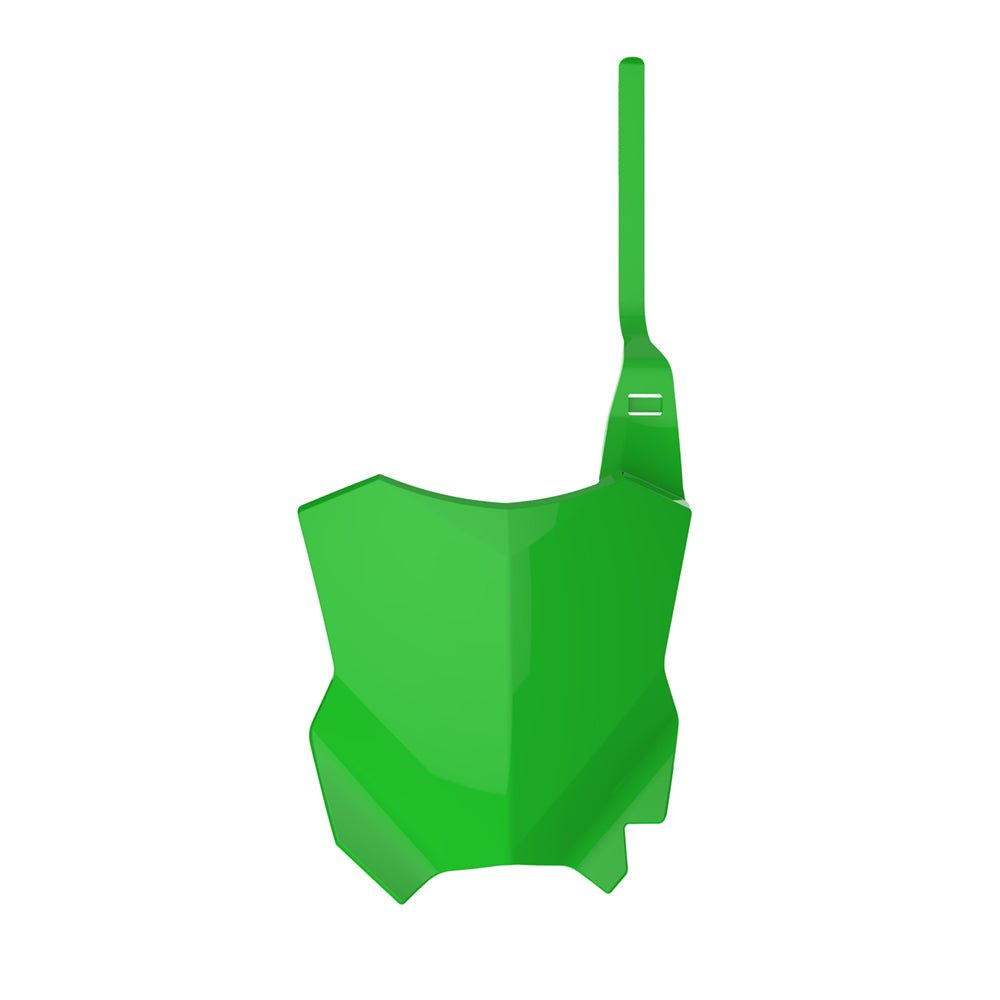 POLISPORT FRONT NUMBER PLATE KAWASAKI KX250F 17 - 23, KX450F 16 - 23 - ACE Race Shop