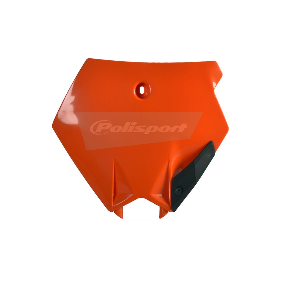 POLISPORT FRONT NUMBER PLATE KTM SX85 04 - 12 ORANGE - ACE Race Shop