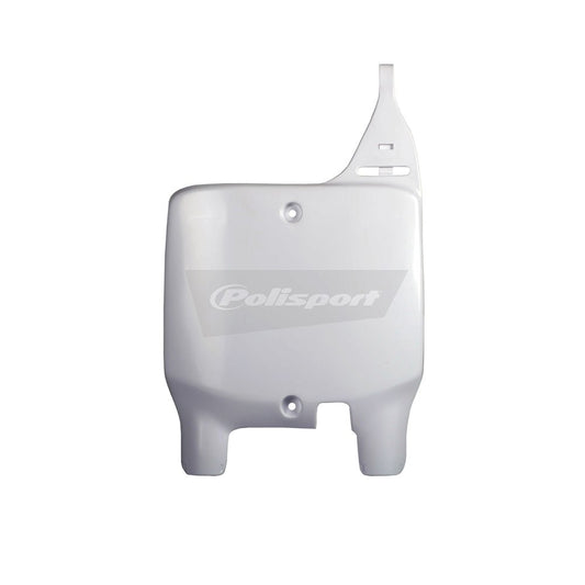 POLISPORT FRONT NUMBER PLATE SUZUKI RM125 - 250 99 - 00 WHITE - ACE Race Shop