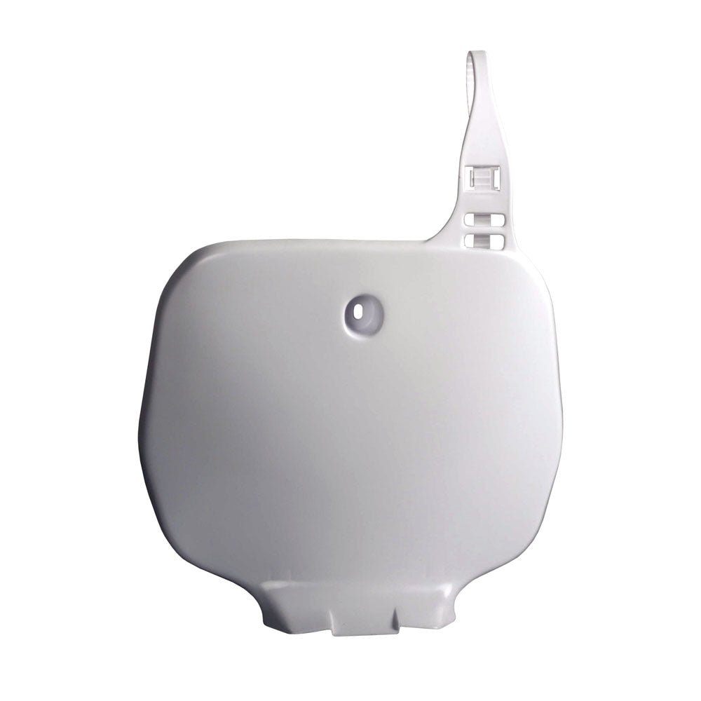 POLISPORT FRONT NUMBER PLATE YAMAHA YZ/YZF 93 - 99 WHITE - ACE Race Shop