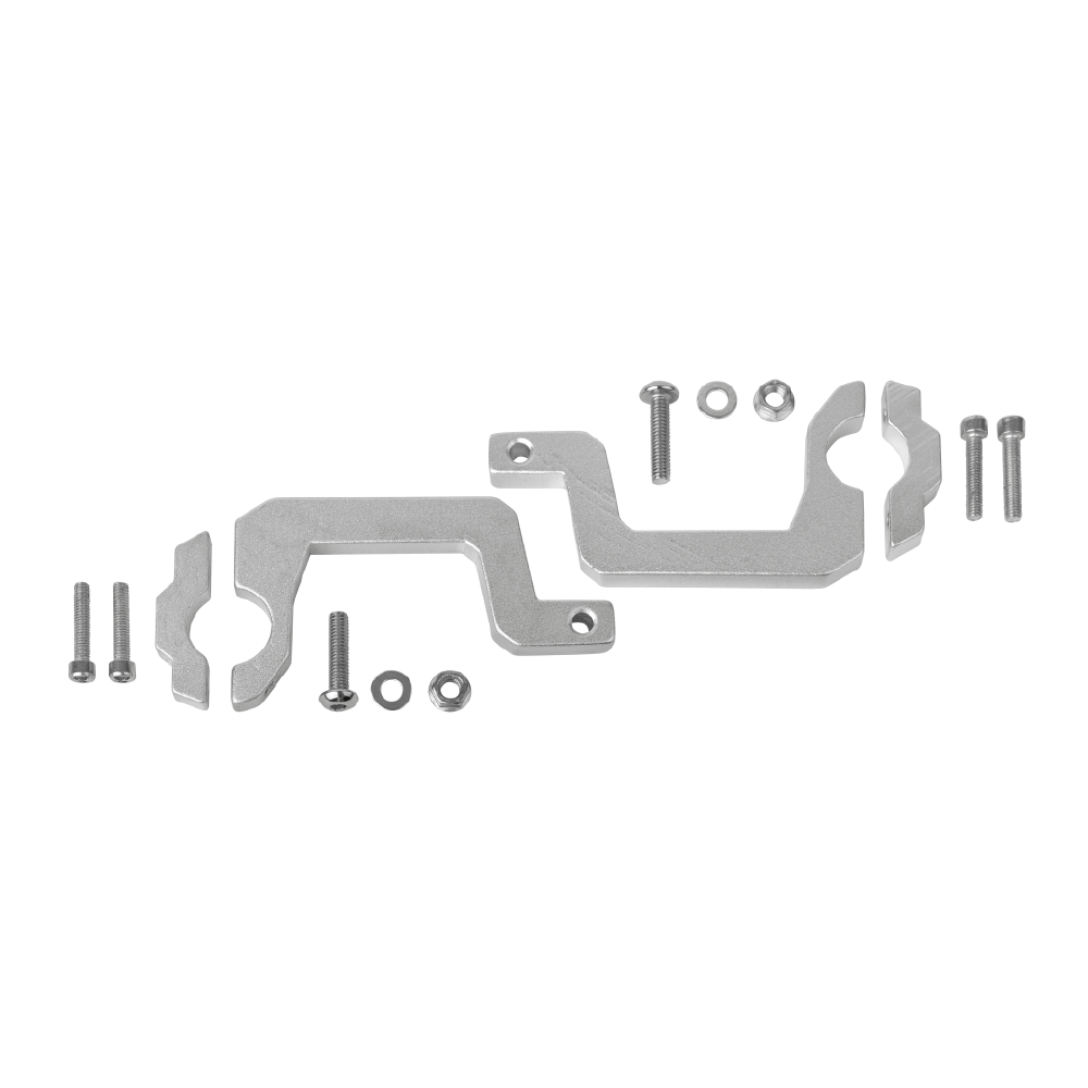 POLISPORT HAND GUARD MOUNTING KIT ROCK UNIVERSAL ALUMINIUM NEW - ACE Race Shop