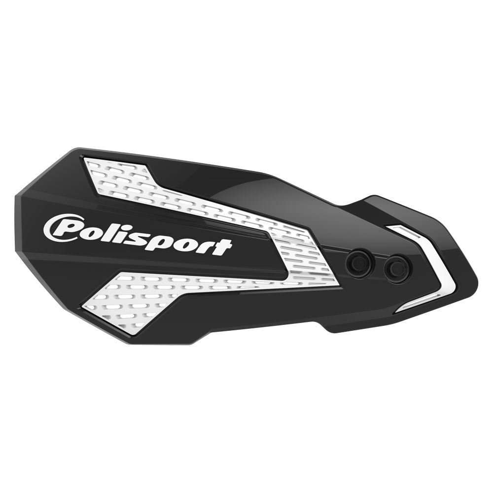 POLISPORT HAND GUARD MX FLO INC BAR & LEVER MOUNT KAWASAKI KX250F 20 - 23, KX450F 19 - 23 - ACE Race Shop