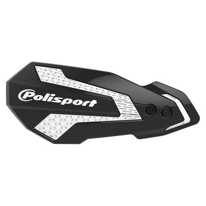 POLISPORT HAND GUARD MX FLO INC BAR & LEVER MOUNT KAWASAKI KX250F 20 - 23, KX450F 19 - 23 - ACE Race Shop