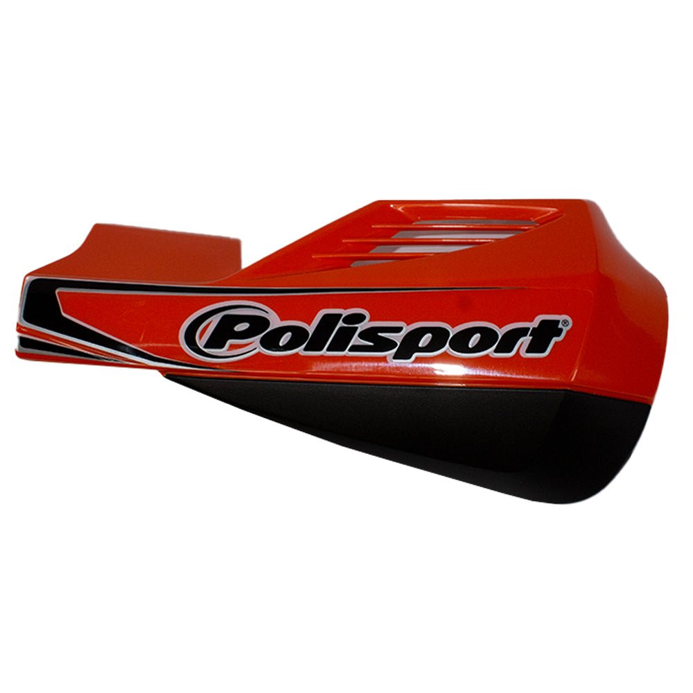 POLISPORT HAND GUARD ROCKS ORANGE PLASTIC PART - ACE Race Shop