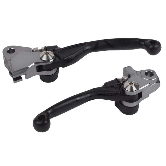 POLISPORT PIVOT LEVERS BETA RR125 - 300 13 - 23, 350 - 500 12 - 23, TM125 - 450 10 - 18 BLACK - ACE Race Shop