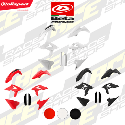 POLISPORT PLASTIC BOX KIT BETA 250 - 520RR 2T+4T 13 - 17 - ACE Race Shop