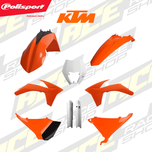 POLISPORT PLASTIC BOX KIT ENDURO STANDARD KTM EXC/EXC - F 12 - 13 - ACE Race Shop
