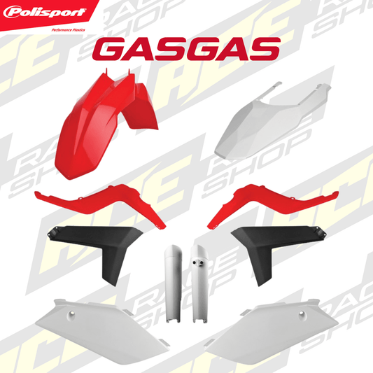 POLISPORT PLASTIC BOX KIT GAS GAS EC/ECE/ECF 2012 - 13 OEM - ACE Race Shop