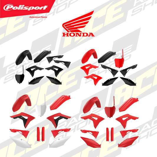 POLISPORT PLASTIC BOX KIT HONDA CRF250R 18 - 21, CRF450R 17 - 20 - ACE Race Shop