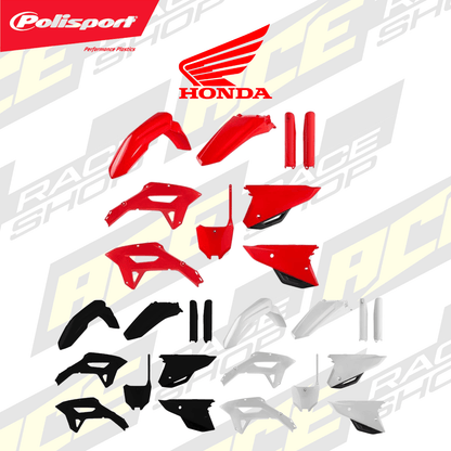 POLISPORT PLASTIC BOX KIT HONDA CRF250RX 22 - 24, CRF450RX 21 - 24 (INC FORK GUARDS) - ACE Race Shop