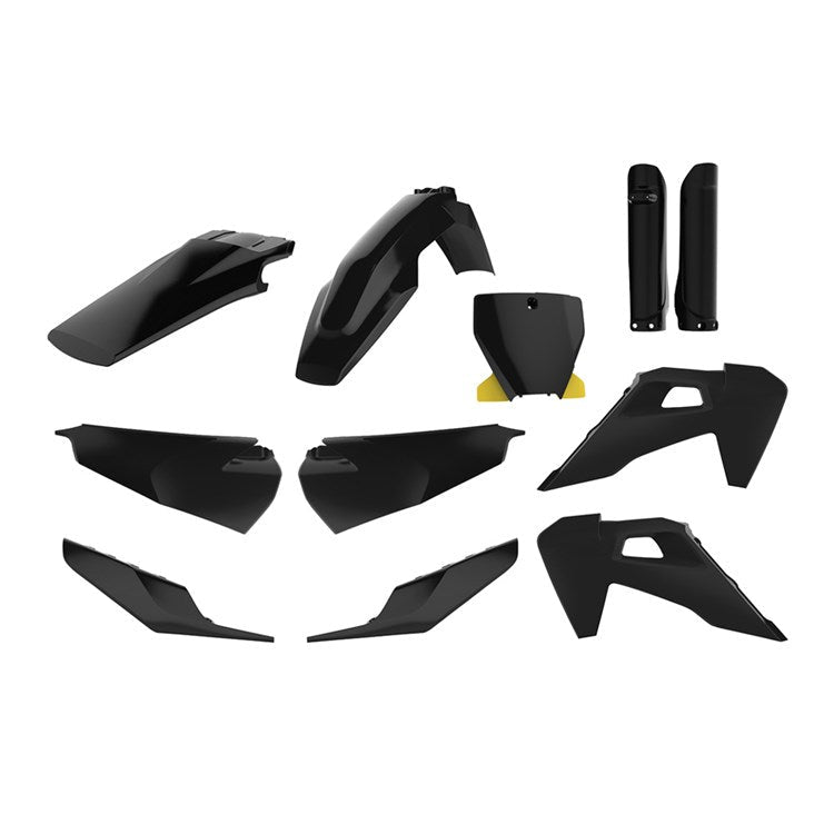 POLISPORT PLASTIC BOX KIT INC FORK GUARDS HUSQVARNA TC/FC/TX/FX 19 - 22 - ACE Race Shop