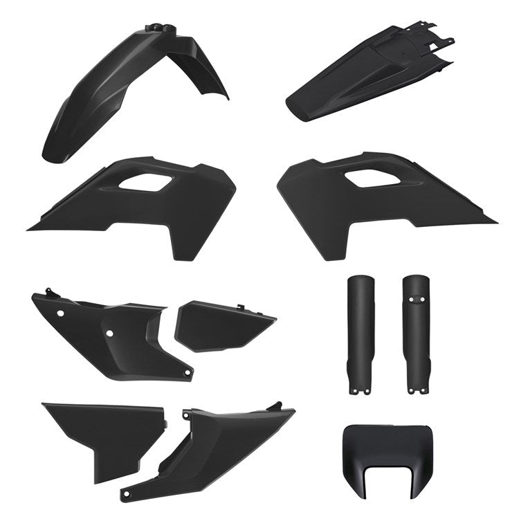POLISPORT PLASTIC BOX KIT INC FORK GUARDS HUSQVARNA TE/FE 24 - 25 - ACE Race Shop
