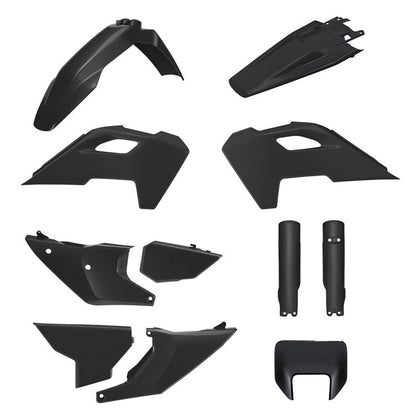 POLISPORT PLASTIC BOX KIT INC FORK GUARDS HUSQVARNA TE/FE 24 - 25 - ACE Race Shop