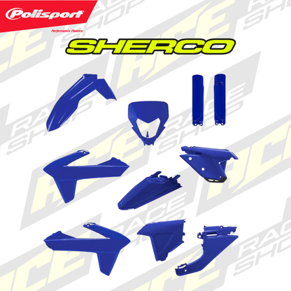 POLISPORT PLASTIC BOX KIT INC FORK GUARDS SHERCO SE - R/SE - F 25 - 26 (OEM 2026) - ACE Race Shop