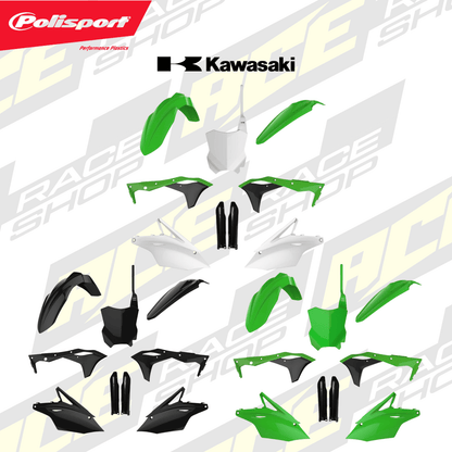 POLISPORT PLASTIC BOX KIT KAWASAKI KX250F 17 - 20 - ACE Race Shop