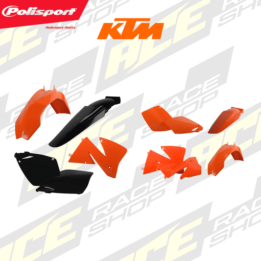 POLISPORT PLASTIC BOX KIT KTM EXC 01 - 02 - ACE Race Shop