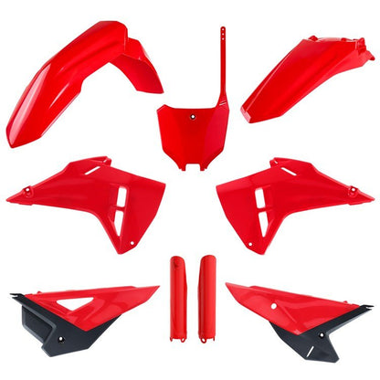 POLISPORT PLASTIC KIT HONDA CRF250R 22 - 24,CRF450R 21 - 24 (RESTYLE TO CRF 25 - 26) - ACE Race Shop