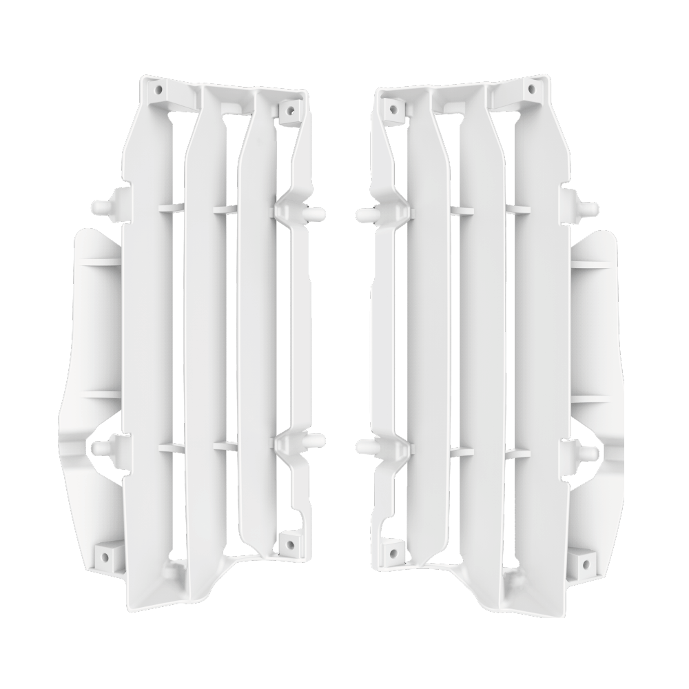 POLISPORT RAD LOUVRES BETA 2T 250 - 300RR, 4T 350 - 480RR 20 - 23 WHITE - ACE Race Shop