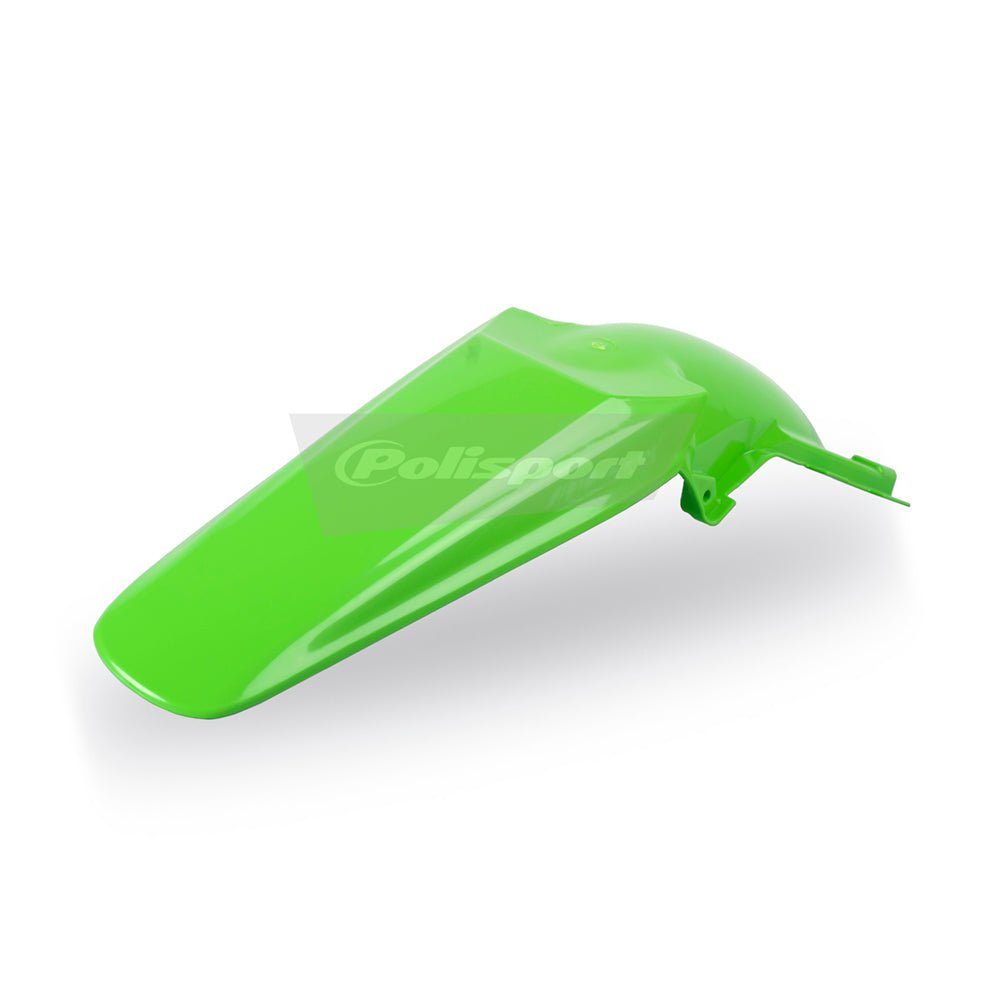 POLISPORT REAR FENDER KAWASAKI KX250F 04 - 05, RMZ250 04 - 06 GREEN 05 - ACE Race Shop