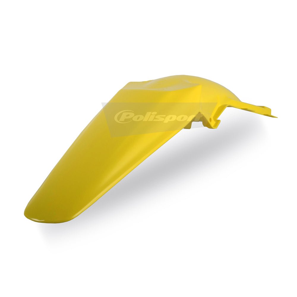 POLISPORT REAR FENDER KAWASAKI/SUZUKI KX250F 04 - 05, RM - Z250 04 - 06 YELLOW 01 - ACE Race Shop