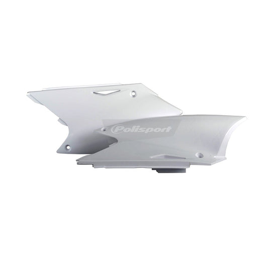 POLISPORT SIDE PANEL KAWASAKI/SUZUKI KX250F 04 - 05, RM - Z250 04 - 06 WHITE - ACE Race Shop