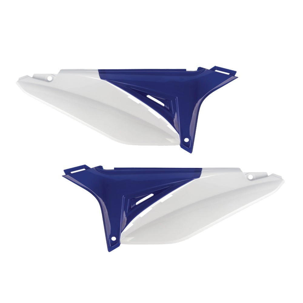 POLISPORT SIDE PANEL+AIRBOX COVERS SHERCO SE - R/SE - F 12 - 16 (OEM) BLUE/WHITE - ACE Race Shop