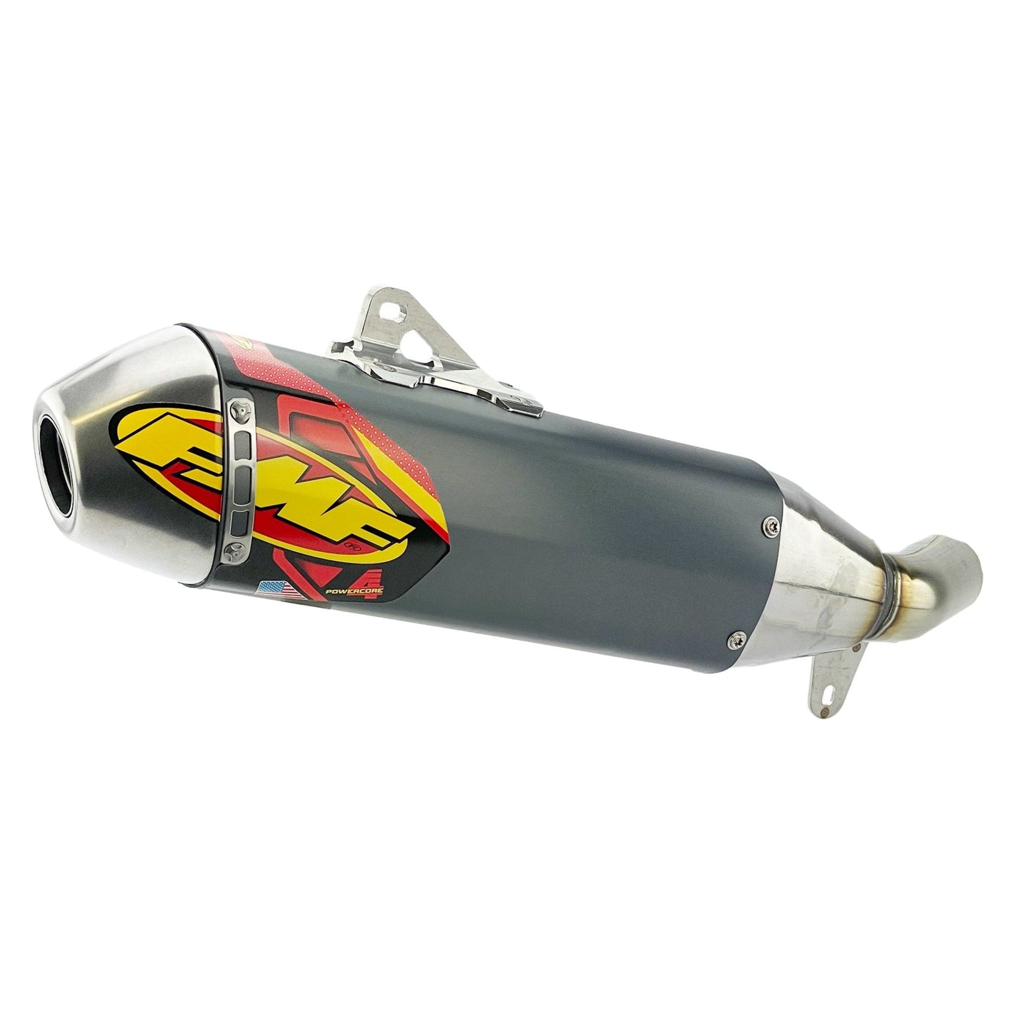 Powercore 4 Hex Exhaust Silencer 04-14 Honda TRX 450 R - FMF 041543 - ACE Race Shop