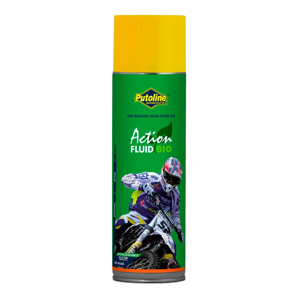 PUTOLINE BIO ACTION FLUID FILTER OIL AEROSOL 600ML (70031) - ACE Race Shop