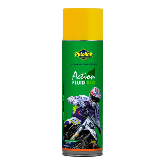 PUTOLINE BIO ACTION FLUID FILTER OIL AEROSOL 600ML (70031) - ACE Race Shop